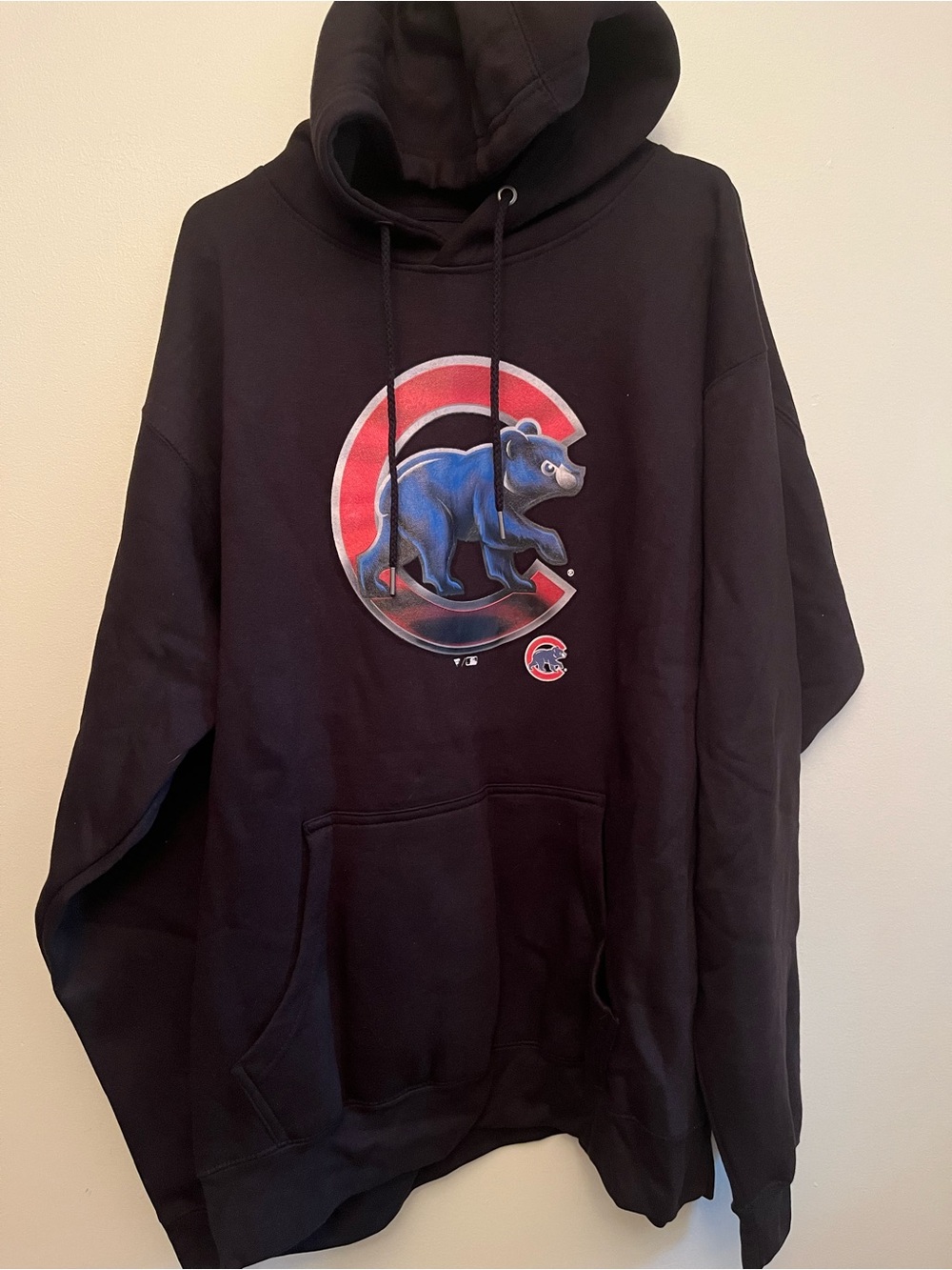 Fanatics Chicago Cubs Black Hoodie